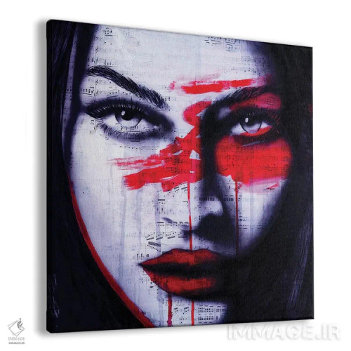 تابلو اونجا بودهام (تجربه کردهام) اثر احمد شریف - نمای پرسپکتیو محصول