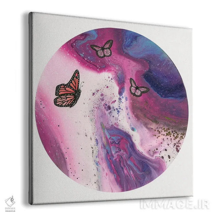 تابلو پروانه (شیوه کودکانه گفتن) اثر آن هاچینسون - نمای پرسپکتیو محصول