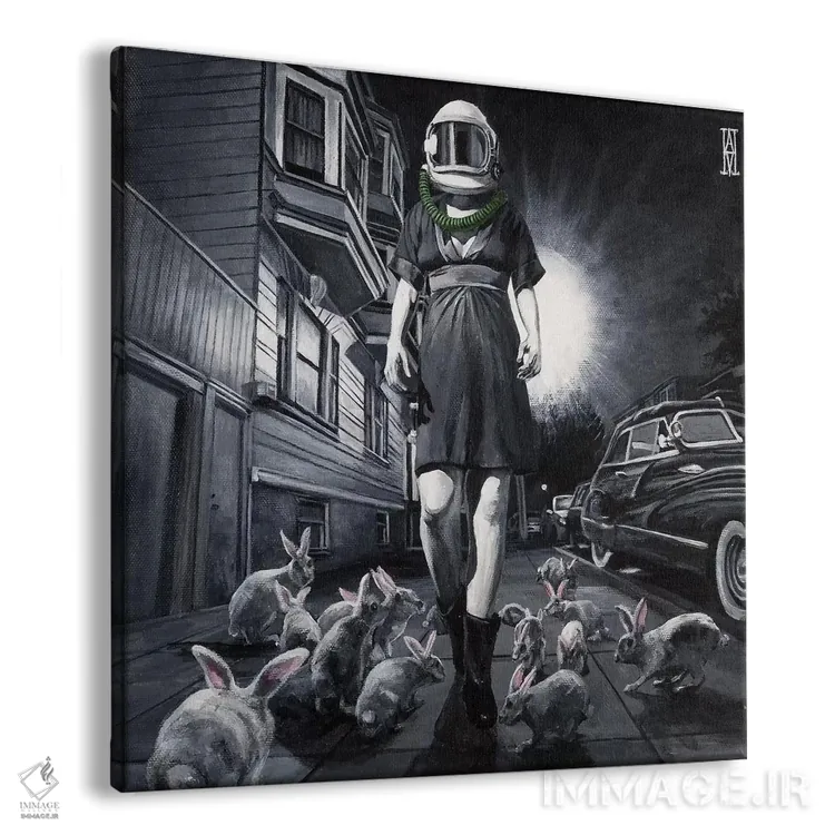 تابلو برو از آلیس بپرس (ارجاع ادبی) اثر الک هاکسلی - نمای پرسپکتیو محصول