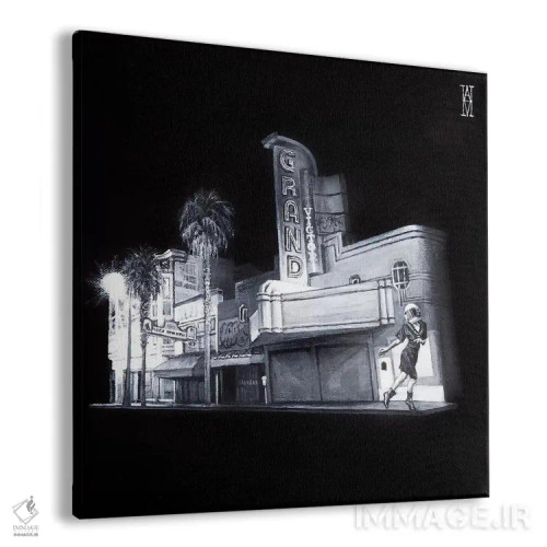 تابلو خانهٔ عکس (سینما یا نگارخانه) اثر الک هاکسلی - نمای پرسپکتیو محصول