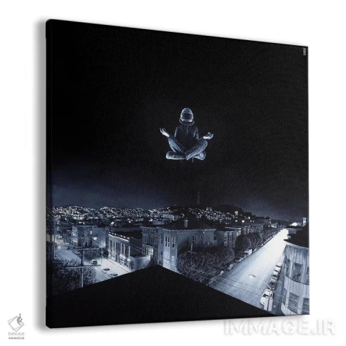 تابلو اُم منطقهٔ لوئر هیت (منطقه در سانفرانسیسکو، حالت یوگا) اثر الک هاکسلی - نمای پرسپکتیو محصول