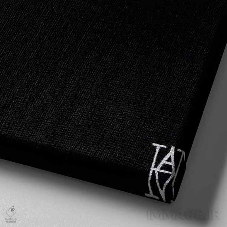 تابلو برخوردهای شبانه هفده اثر الک هاکسلی - نمای نزدیک بافت بوم