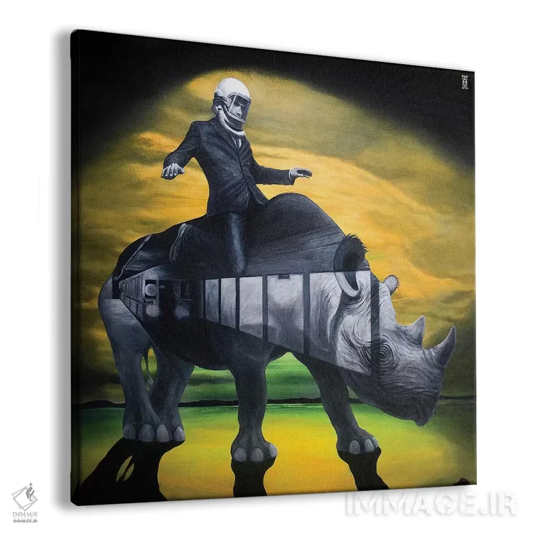 تابلو هر رازی که پنهان کردهام اثر الک هاکسلی - نمای پرسپکتیو محصول