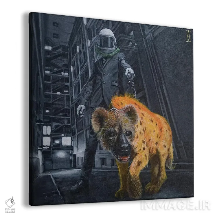 تابلو بقایای کوچه اثر الک هاکسلی - نمای پرسپکتیو محصول