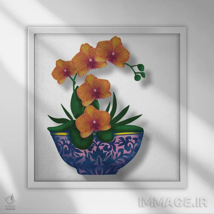 تابلو بازآرت (نام خاص/برنامه گرافیکی) اثر آن هاچینسون - نمای قابدار سفید