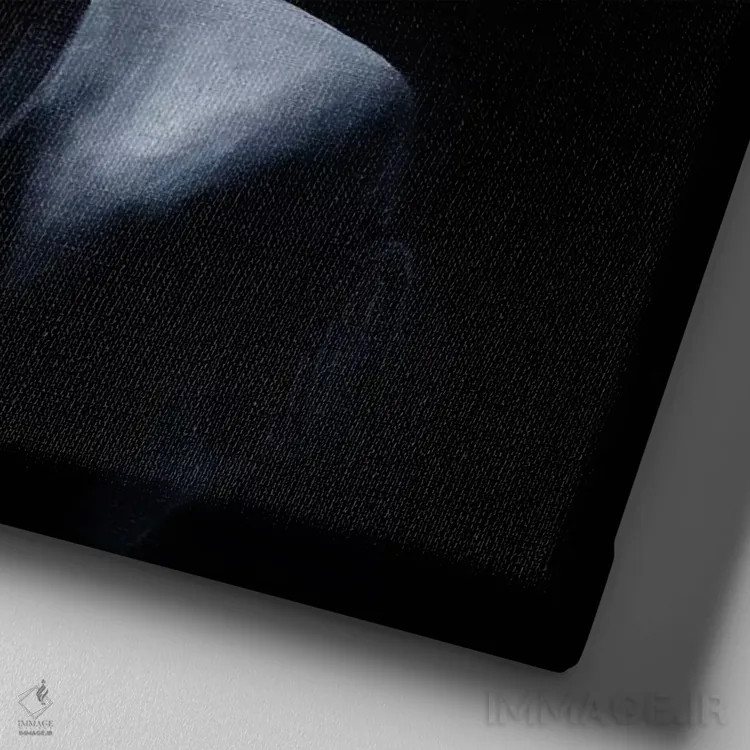 تابلو سرزمین عجایب اثر الک هاکسلی - نمای نزدیک بافت بوم