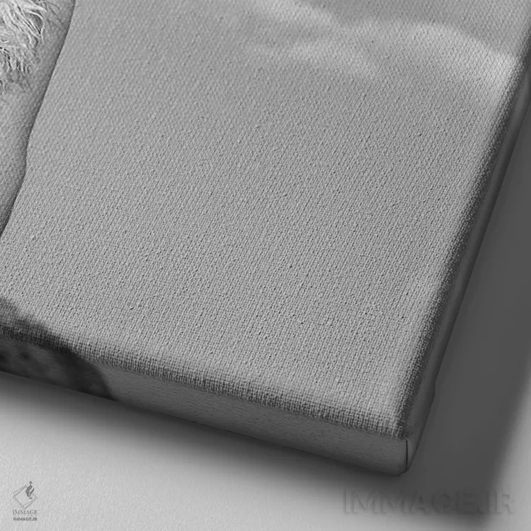 تابلو روح بیابان اثر الک هاکسلی - نمای نزدیک بافت بوم