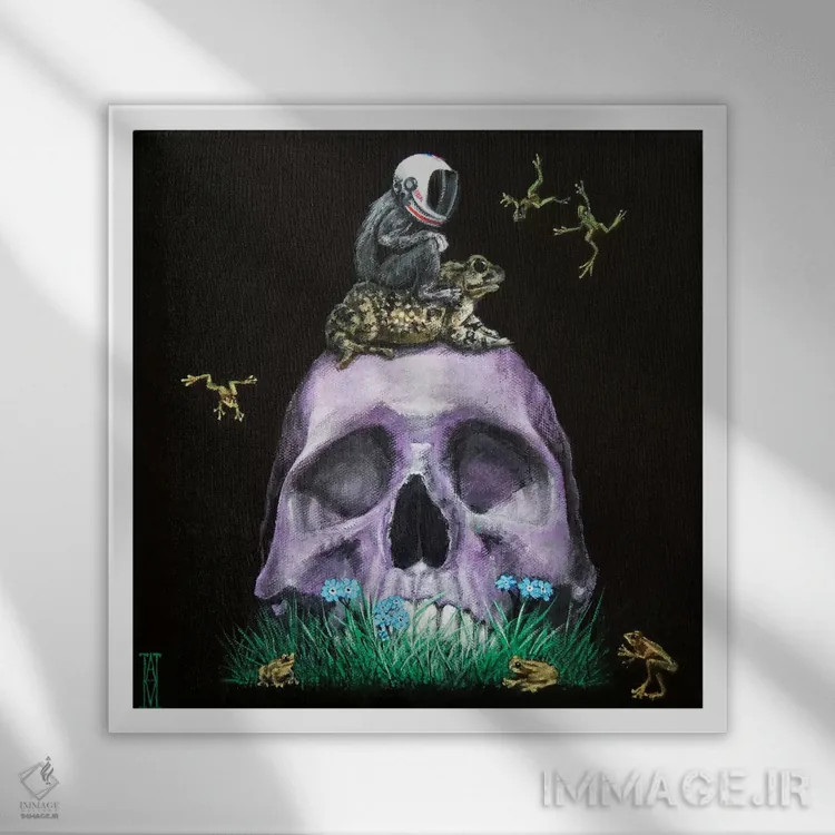 تابلو صدر جدول (موقعیت شروع اول در مسابقه) اثر الک هاکسلی - نمای قابدار سفید