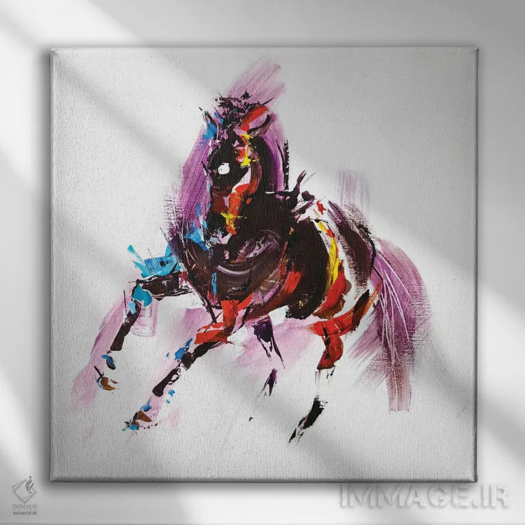 تابلو رقص اثر آنا چر - نمای روبهرو روی دیوار