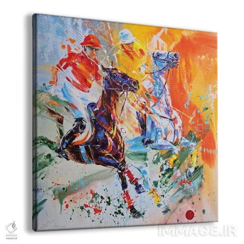 تابلو پولو ۴ اثر آنا چر - نمای پرسپکتیو محصول