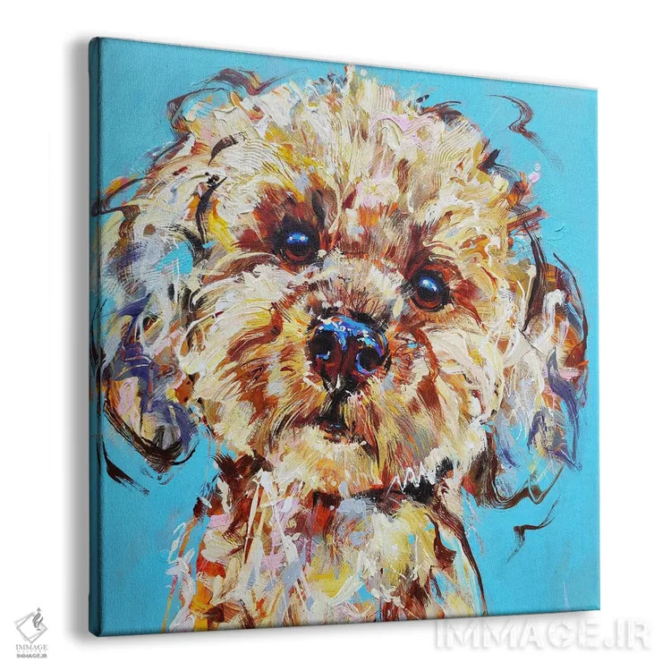 تابلو کاوودل (نژاد سگ دورگه) اثر آنا چر - نمای پرسپکتیو محصول