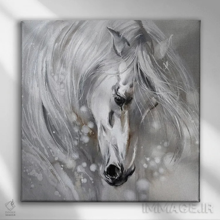 تابلو فرشته اثر آنا چر - نمای روبهرو روی دیوار