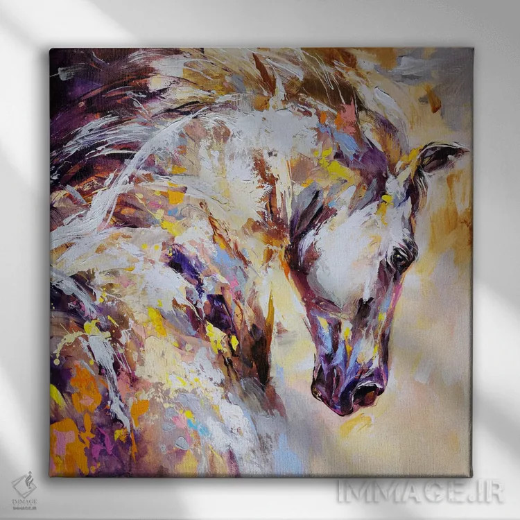 تابلو رقص خیالانگیز اثر آنا چر - نمای روبهرو روی دیوار