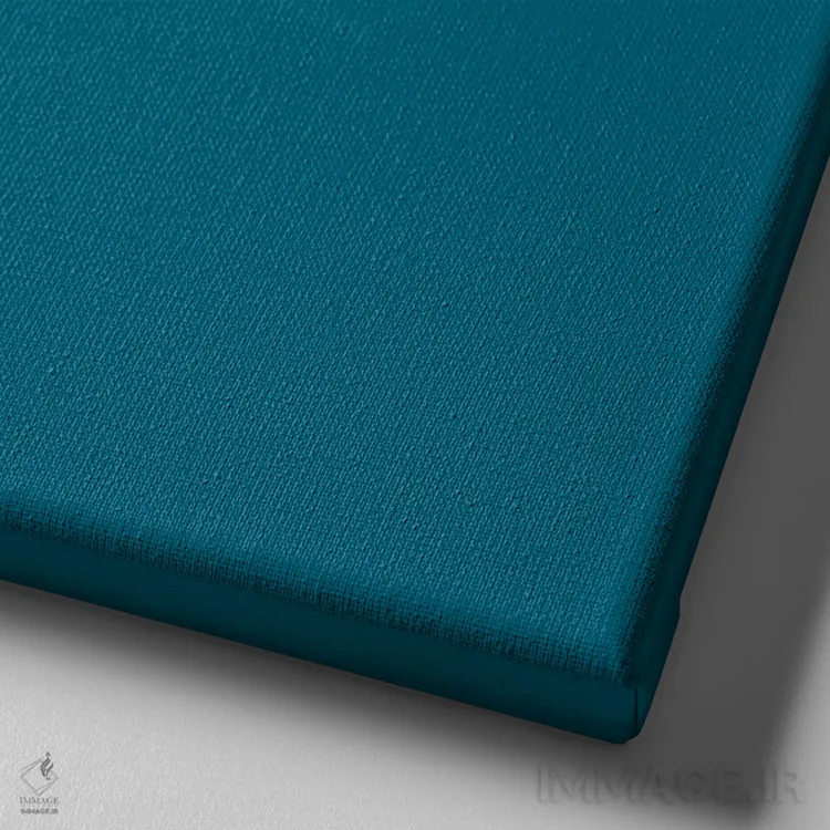 تابلو سالمون جهنده اثر آلیس استراکر - نمای نزدیک بافت بوم