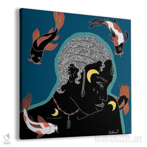 تابلو انزوا اثر آیسلین اف - نمای پرسپکتیو محصول