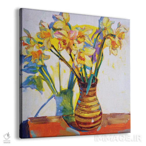 تابلو نرگسهای آفتابی اثر اندریی کوتساچنکو - نمای پرسپکتیو محصول