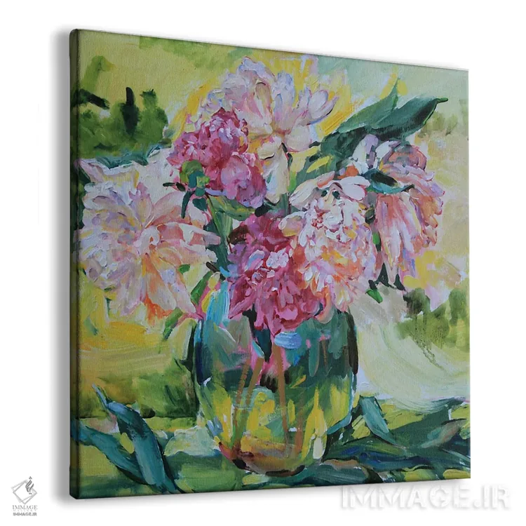 تابلو دستهگل صدتومانی اثر اندریی کوتساچنکو - نمای پرسپکتیو محصول