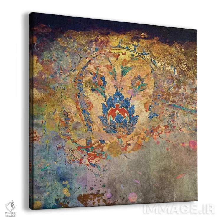 تابلو معبد آبی اثر ایمی استوارت - نمای پرسپکتیو محصول