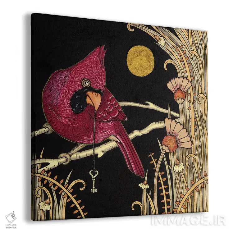 تابلو کارباورال (پرنده یا مقام معنویتی، اینجا پرنده) اثر آنیتا اینوراریتی - نمای پرسپکتیو محصول