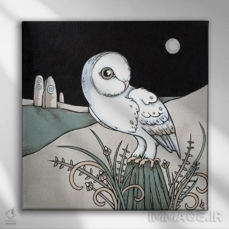 تابلو روح/شبح اثر آنیتا اینوراریتی - نمای روبهرو روی دیوار