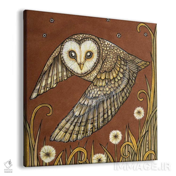 تابلو بالهای خاموش اثر آنیتا اینوراریتی - نمای پرسپکتیو محصول