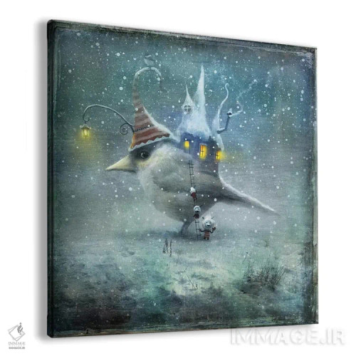 تابلو ما صلحآمیز آمدهایم اثر الکساندر یانسون - نمای پرسپکتیو محصول