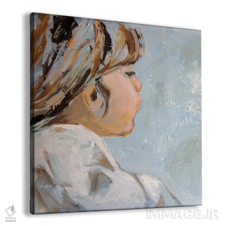 تابلو دختر کوچکم اثر الکساندرا جاگودا - نمای پرسپکتیو محصول