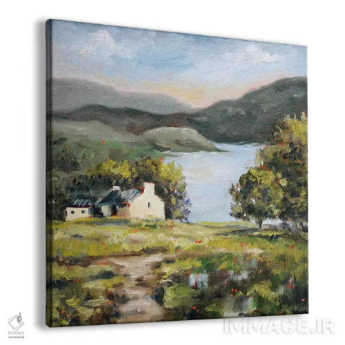 تابلو سرزمین افسانهای اثر الکساندرا جاگودا - نمای پرسپکتیو محصول