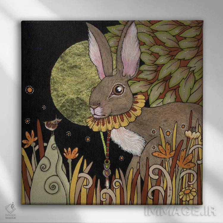 تابلو مارکی (لقب اشرافی) اثر آنیتا اینوراریتی - نمای روبهرو روی دیوار