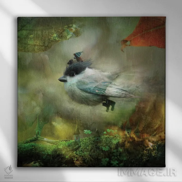 تابلو آرتور، ژول و مارچوبه اثر الکساندر یانسون - نمای روبهرو روی دیوار