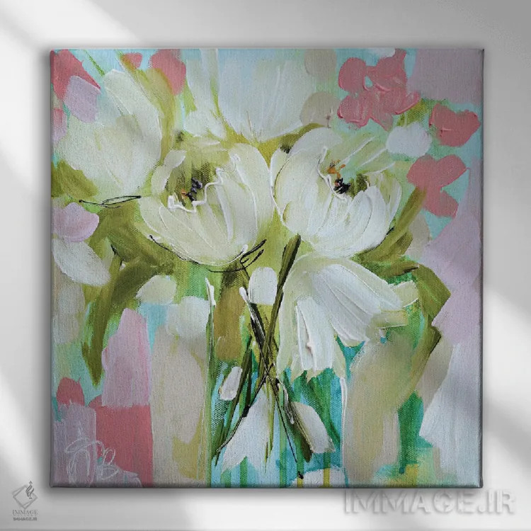 تابلو معصومیت ۱ اثر آماندا جی. بروکس - نمای روبهرو روی دیوار