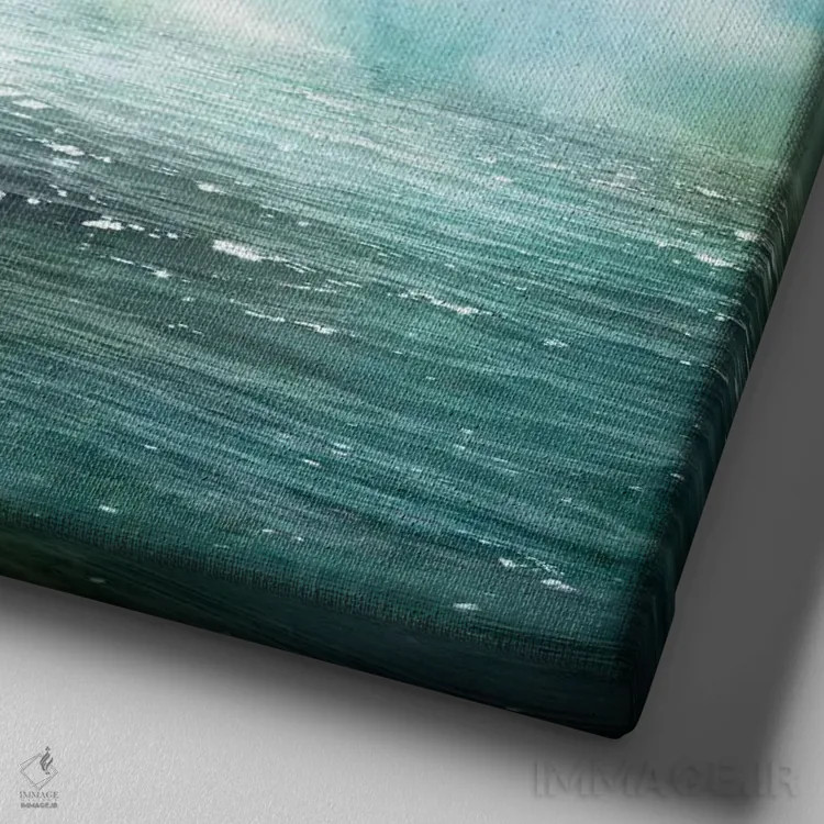 تابلو یونی (نام خاص یا ماه ژوئن به سوئدی) اثر الکساندر یانسون - نمای نزدیک بافت بوم