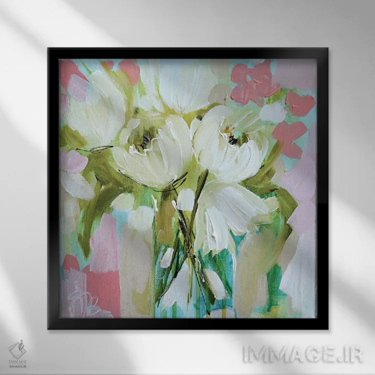 تابلو معصومیت ۱ اثر آماندا جی. بروکس - نمای قابدار مشکی