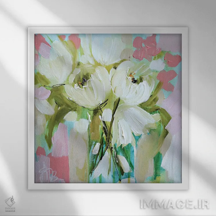 تابلو معصومیت ۱ اثر آماندا جی. بروکس - نمای قابدار سفید