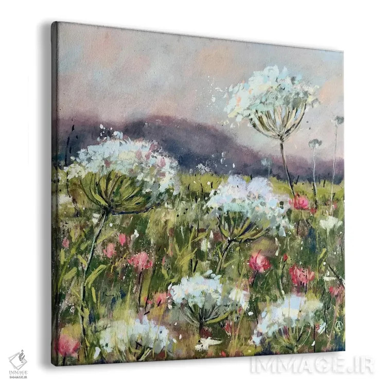 تابلو گیاهان دارویی تابستانی اثر الکساندرا جاگودا - نمای پرسپکتیو محصول