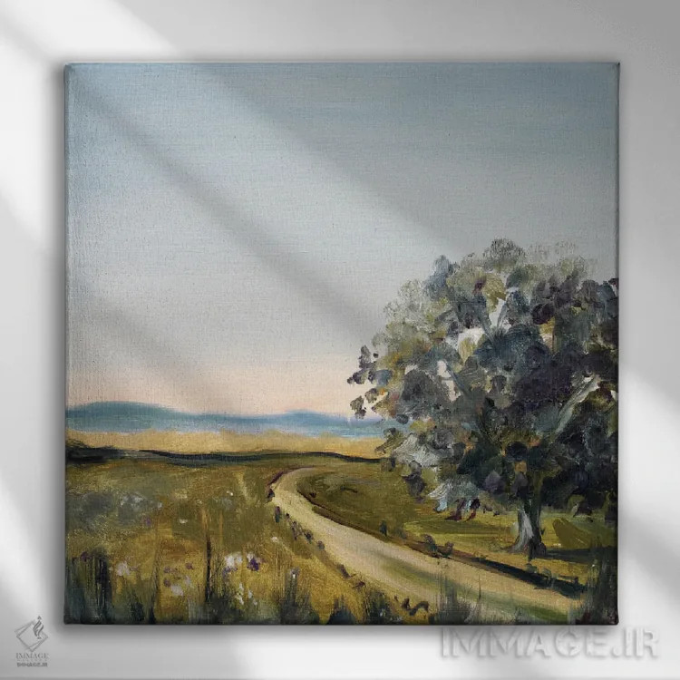 تابلو نگهبان جاده اثر الکساندرا جاگودا - نمای روبهرو روی دیوار