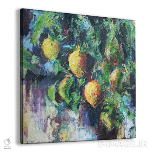 تابلو درخت لیمو اثر الکساندرا جاگودا - نمای پرسپکتیو محصول