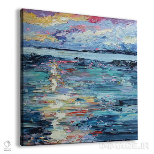 تابلو دیدار غروب خورشید اثر الکساندرا جاگودا - نمای پرسپکتیو محصول