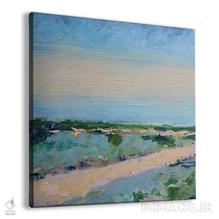 تابلو در ساحل اثر الکساندرا جاگودا - نمای پرسپکتیو محصول