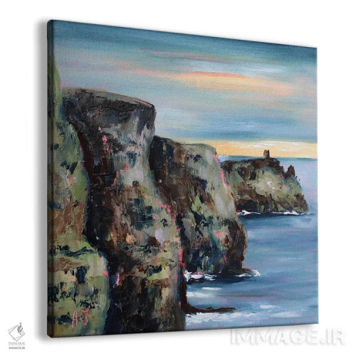 تابلو ساحل ایرلندی اثر الکساندرا جاگودا - نمای پرسپکتیو محصول