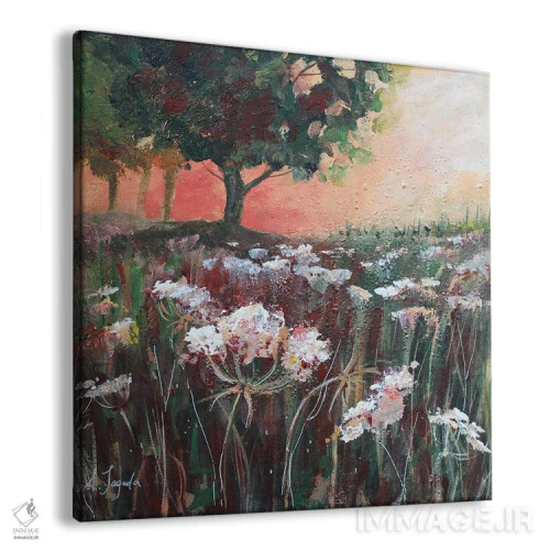 تابلو سحرگاه در چمنزار اثر الکساندرا جاگودا - نمای پرسپکتیو محصول