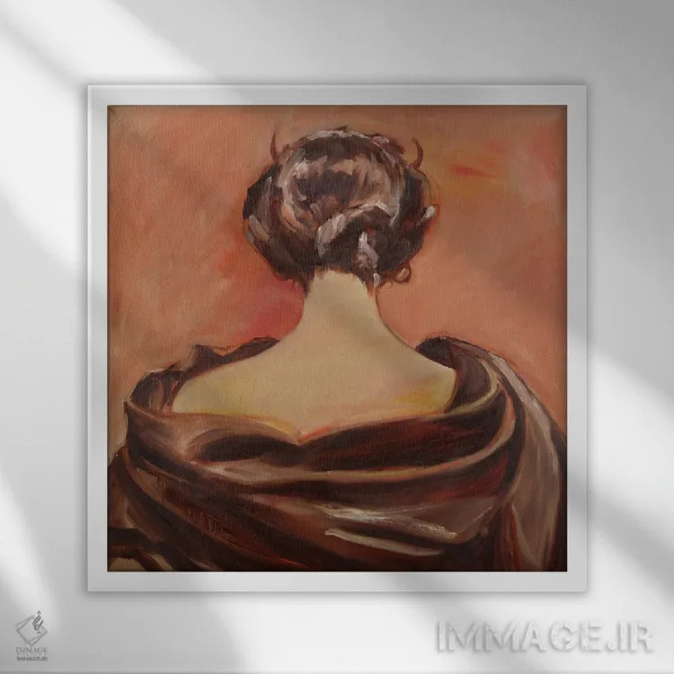 تابلو قدرت جادوگر اثر الکساندرا جاگودا - نمای قابدار سفید