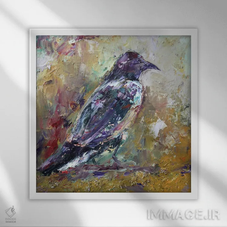 تابلو روح تاریک اثر الکساندرا جاگودا - نمای قابدار سفید