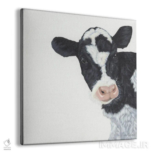 تابلو گاو اثر اشلی جاستیس - نمای پرسپکتیو محصول