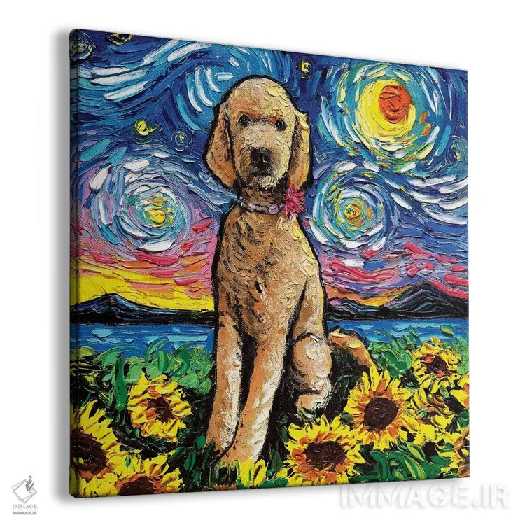 تابلو شب دوم گلدندودل اثر آجا تریر - نمای پرسپکتیو محصول