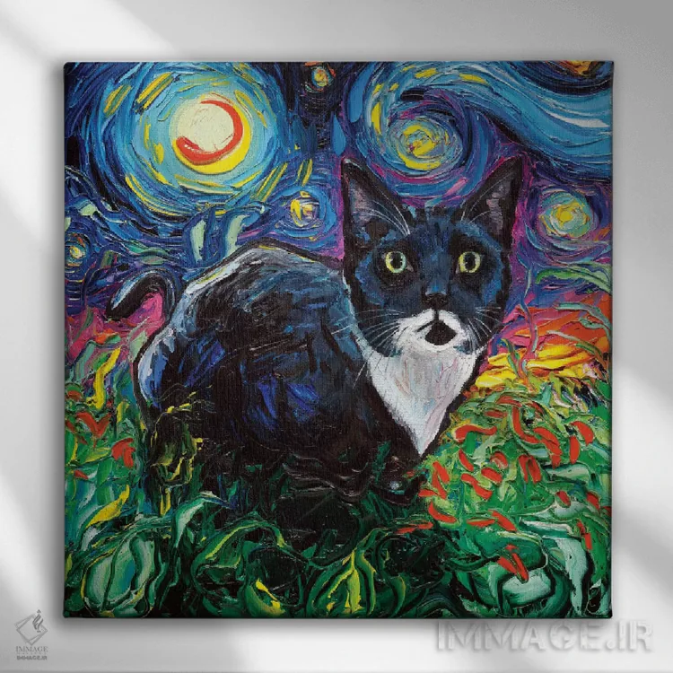 تابلو لوسی اثر آجا تریر - نمای روبهرو روی دیوار