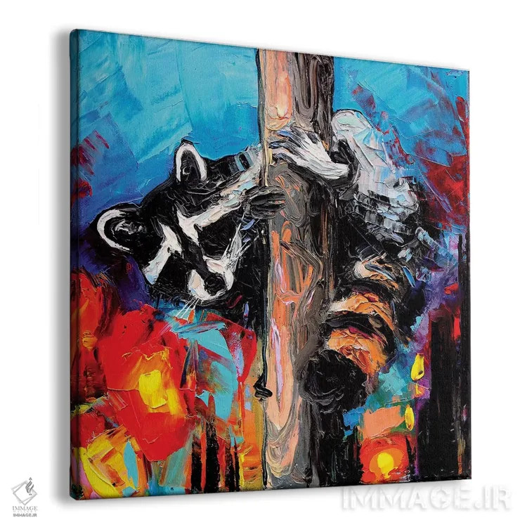 تابلو نگهبان شب اثر آجا تریر - نمای پرسپکتیو محصول