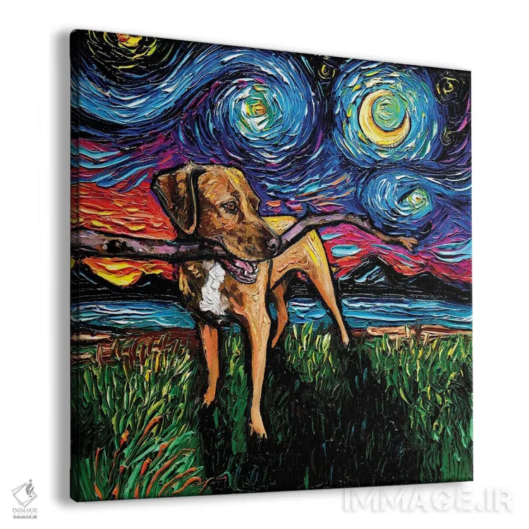 تابلو شب ویزسلا دورگه اثر آجا تریر - نمای پرسپکتیو محصول