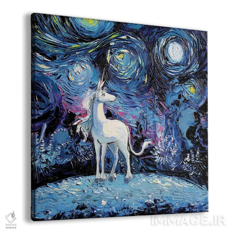 تابلو ون گوگ هیچگاه مورد آخر را ندید اثر آجا تریر - نمای پرسپکتیو محصول