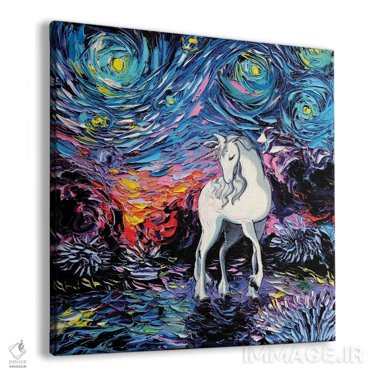 تابلو پشیمانی اثر آجا تریر - نمای پرسپکتیو محصول